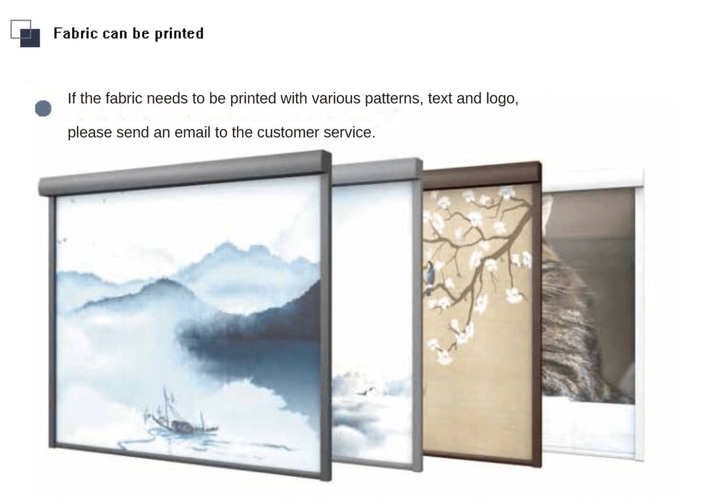 Motorized Windproof  Roller Blind Wind-Resistant Shades