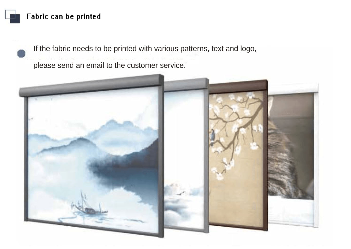 Motorized Windproof  Roller Blind Wind-Resistant Shades