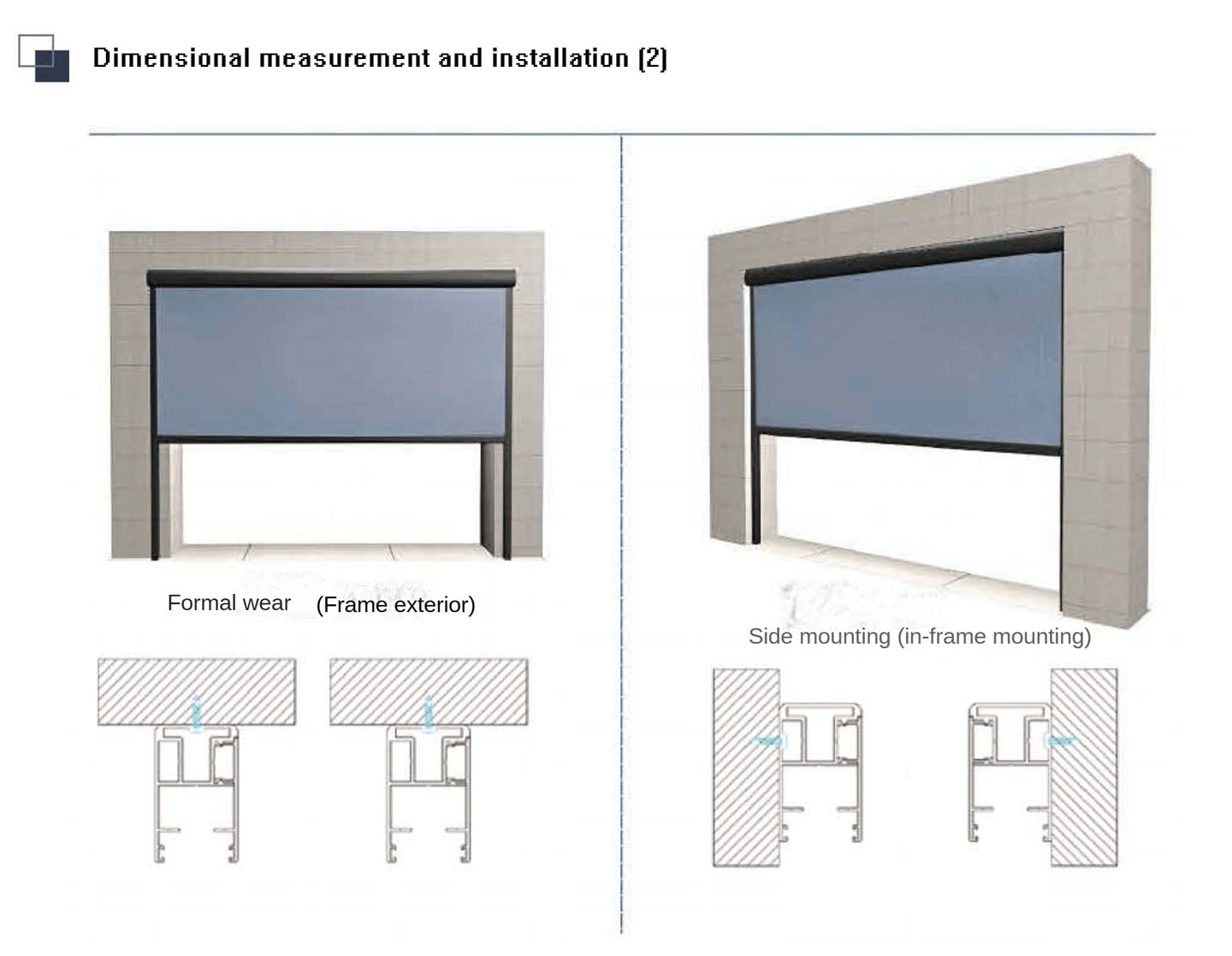 Motorized Windproof  Roller Blind Wind-Resistant Shades