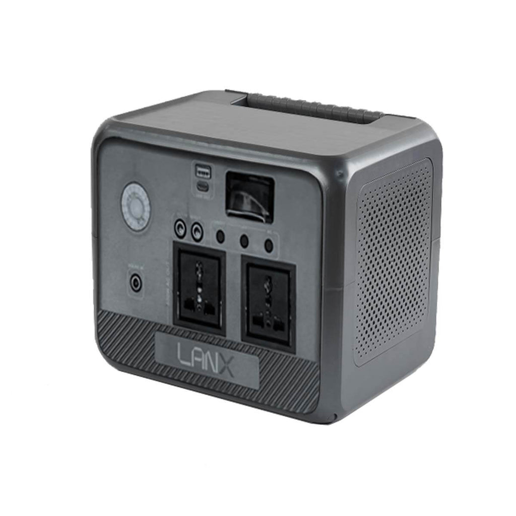 Harmony Star 384Wh Portable Power Station, 600W Rated Power, Camping LiFePO4 Battery, Solar Generator for Home Backup, Outdoor Emergency, RV, Van, fishing