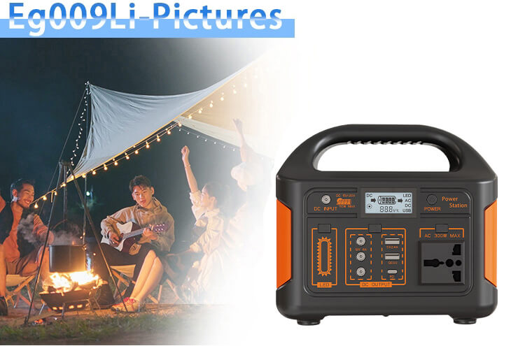 Harmony Star  256Wh  Portable Power Station 300W Rated Backup LiFePO4 Battery, Solar Generator for Outdoors Camping Travel Hunting Blackout (Solar Panel Optional)