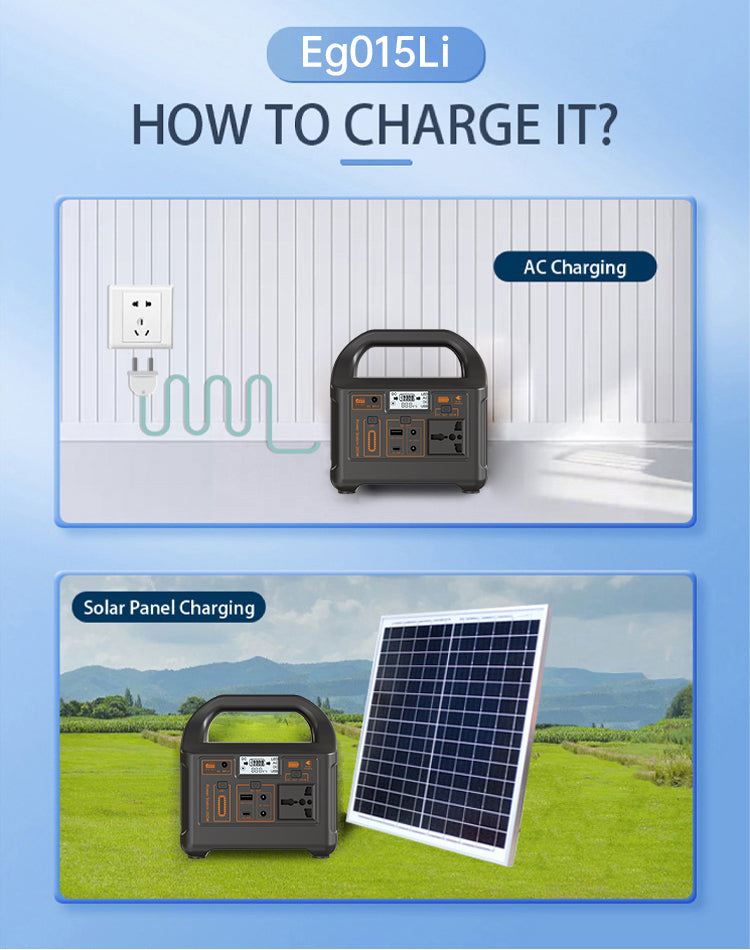 Harmony Star 153.6Wh Portable Power Station, 200W Rated Power, Camping Lithium Battery Solar Generator for Home Backup, Outdoor Emergency, RV, Van, Hunting