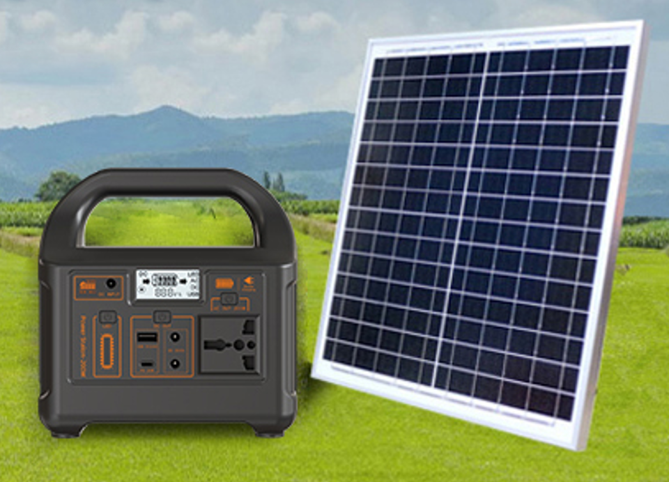 Harmony Star 153.6Wh Portable Power Station, 200W Rated Power, Camping Lithium Battery Solar Generator for Home Backup, Outdoor Emergency, RV, Van, Hunting